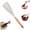 White, variant on KALAKALA Consensuts Multi Function Spoon, 2-in-1 Multi-function Spatula Spoon, Cooking Spoon for Nonstick Cookwares, Silicone Cooking Utensils for Kitchen, Multifunction Spoon for Mixing