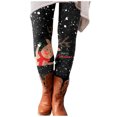 thumbnail image 1 of Pantalones largos de cintura alta con estampado de Navidad informal de moda para mujer Pompotops ulkah938435, 1 of 6