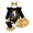Black, variant on HUAXUN Spring Summer Outfits for Girls Cute Tee and Pants Summer Clothing Sets Trendy 2 Piece Summer Shorts Set 2026 Sweatsuits