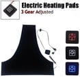 thumbnail image 3 of Almohadilla De Chaleco De Calefacción 3 Almohadillas Térmicas Diy Almohadilla De Chaleco Eléctrico Usb Lavable Para Chaqueta Térmica Al Aire Libre Ropa De Equipo Cálido sonducket HA023695-00, 3 of 7