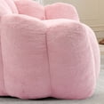 thumbnail image 6 of Modern Adult Pillow Chair with Armrest in Soft Plush, 1 Seat Size, Ideal for Reading, Relaxing in Various Environments, 6 of 11