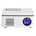 thumbnail image 1 of Proyector pequeño LED Home Theater Cinema 20-100 pulgadas AV / VGA / HDMI / USB / SD AU Blanco Sunnimix Mini proyector, 1 of 8