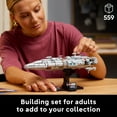 thumbnail image 3 of Open Box LEGO Star Wars: Return of the Jedi Home One Starcruiser Building Set for Adults - Star Wars Collectible Set With Display Stand - Includes Nebulon-B Medical Frigate - 75405, 3 of 8