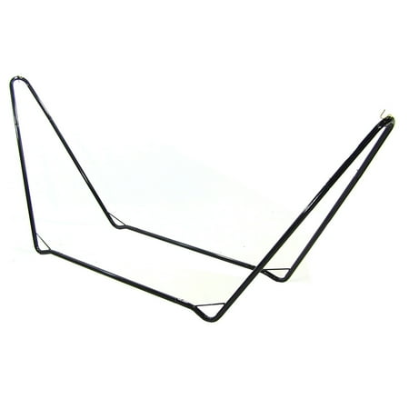 Sunnydaze Portable 10-Foot Steel Hammock Stand Only, Heavy Duty 300-Pound Capacity, Black