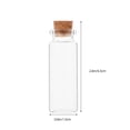 thumbnail image 2 of CUITING 24 Pcs Glass Wish Bottle Glitter Powder Dispenser Spell Jars Craft Bottles Drinks, 2 of 8