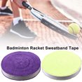 thumbnail image 4 of Badminton Tennis Racket Towel Hand Glue,Anti-Skid Sweat Tape Badminton Racket OverGrip Sweatband, 4 of 5