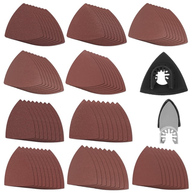 Triangle Oscillating Multi Tool Sanding Pad Oscillating Tool Sandpaper For Triangle Multitool Sanding Pads
