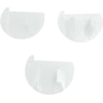 thumbnail image 1 of Sewing Gauge Measuring Tool Set for Quilting Knitting and Stitching with 2mm 3mm 4mm Finger Ruler 3PCS (White, A), 1 of 4