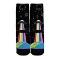 thumbnail image 3 of Function - Aliens Abducting the World Outer Space Unisex Crew Socks, 3 of 4