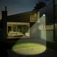 thumbnail image 5 of Huiyi 4 LED Outdoor Solar Spotlights, Waterproof Solar Powered Security Light Landscape Light Auto on/Off In-ground/Wall Light for Garden Patio Driveway Pond Deck, 5 of 11