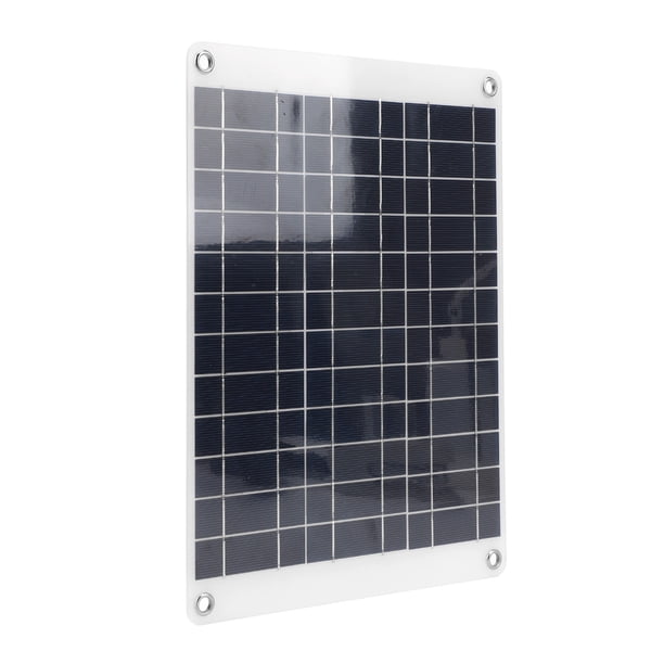Kit de Paneyes Solares, Panel Solar Portátil Monocristalino 50W Ecológico Con Taza de Succión para acampar