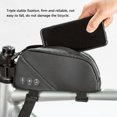 thumbnail image 4 of 0.8L Reflective Upper Tubes Bag Universal Bicycle Bag Bicycle Upper Tube Package Waterproof Beam Bag Riding Equipment, 4 of 7