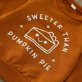 thumbnail image 5 of Toddler Infant Baby Girl Boy Halloween Outfit Pumpkin Sweatshirt Oversized Sweater Clothes Long SLeeve Kids Halloween Toddler Tops Halloween Gifts, 5 of 5