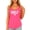 Neon Pink Tank Top, variant on Golf Tank Top for Women and Teens Cute Trendy Coquette Bow Sleeveless Tee for Golfer Neon Pink Tank Top Medium