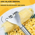 thumbnail image 5 of Corn Peeler Corn Planer Corn Kernel Remover Tool Magic Corn Stripper Tool Corn Cutter Corn Scraper, 5 of 7