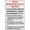 Warning Sign 4, variant on Offences Relating To Fire Exits Notice Reflective Aluminum Sign - 8"x12", Rust Free, Weather Resistant, Waterproof, Easy To Mount - Office, School, Hospital, Factory