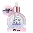 thumbnail image 2 of Olay Super Serum Night Repair 5-in-1 Lightweight Skin Cell Renewing Face Serum, Wrinkle Correcting Skin Care Treatment with Salicylic Acid, Niacinamide, Lactic Acid, Glycerin, Peptide, 2 of 12