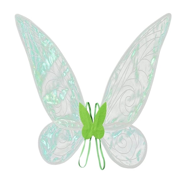 Gupgi Kids Girl Sparkling Sheer Angel Wings Halloween Butterfly Fairy Cosplay Costume
