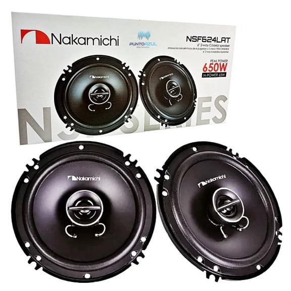 Bocinas 6.5 Pulgadas Nakamichi Nsf624lat 2vias