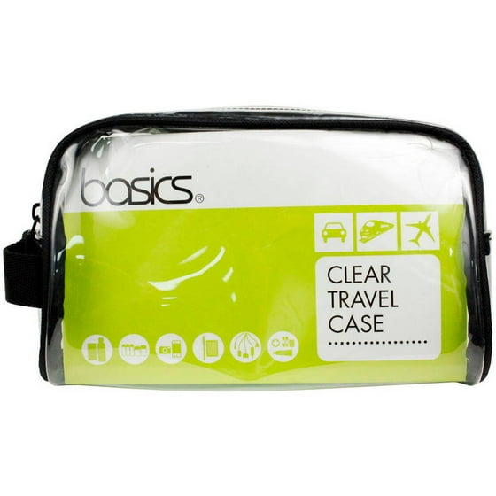 Modella Transpa Black Make Up Bag Modella Transpa Black Make Up Bag