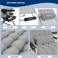 thumbnail image 6 of UDPATIO Oversized Zero Gravity Chair 33In XXL Patio Reclining Chair , Support 500LB, 6 of 7