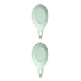 thumbnail image 1 of Youkk Silicone Spoon Rest For Convenient Tea Drinking Experience PP Le Creuset Spoon Rest Spoon Rest Kitchen Spoon green 1 2Set, 1 of 6