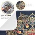 thumbnail image 5 of Iauyy Dish Drying Mat for Kitchen Counter, Super Absorbent & Hanging 16x18 / 18x24 Inch (S/M) Deep Blue Presents Exquisite, 5 of 8