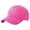 A-Hot Pink58, variant on WMNTST Unisex Baseball Caps Heart Embroidered Washed Cap Curved Brim Adjustable Outdoor Sports Hats