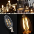 thumbnail image 3 of Labymos 2W LED Light Bulb 2700K Warm White E14 Base Candelabra Bulb LED Lamp 20W, 3 of 8