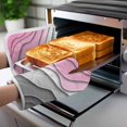 thumbnail image 2 of Oven Mitt and Pot Holders SetPink Grey Modern Geometric Heat Resistance Oven Gloves with Non-Slip Surface Kitchen Oven Mitts and Hot Pads for Cooking Baking Grilling BBQ, Abstract Beach, 2 of 9