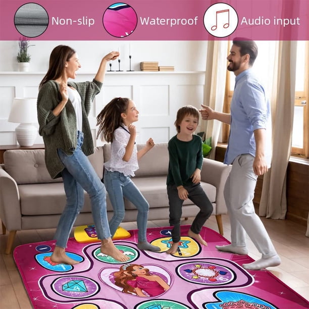 Tapis De Danse Électronique Pour Enfants – Double Sans Fil, USB/Télécommande, Grand Format 160×92 Cm, Jeu Musical Motricité Et Coordination