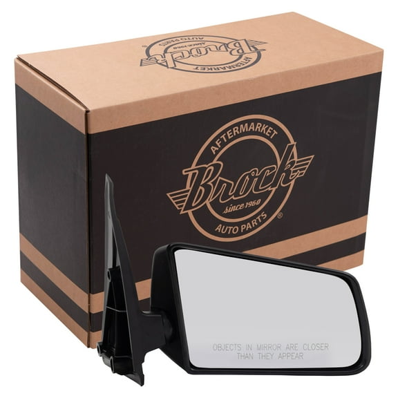 Brock Manual Mirror for 1985-1994 S10 Blazer Standard Type Non-Fold Right 15675114 1985-1993 S10