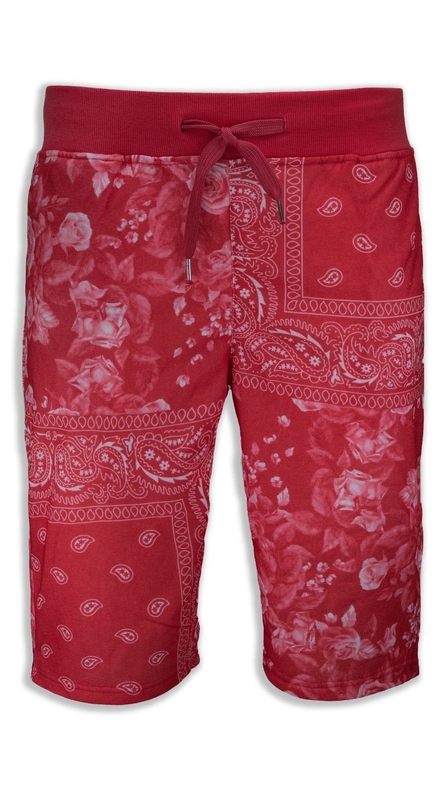 red bandana wedding dress