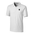 thumbnail image 2 of Men's Cutter & Buck  White Hillsboro Hops Forge Pencil Stripe Stretch DryTec Polo, 2 of 3