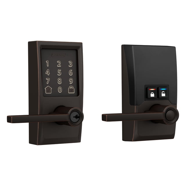 Cerradura de puerta inteligente con pantalla táctil y entrada sin llave SCHLAGE Encode
