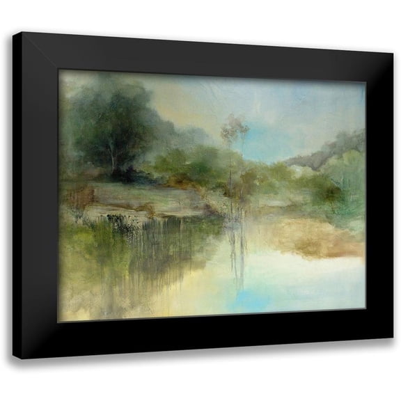 Jennings, J Austin 14x12 Black Modern Framed Museum Art Print Titled - The Lazy Day
