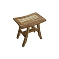 thumbnail image 5 of EcoDecors® Satori® 18" Teak Wood Shower Bench in EarthyTeak Finish, 5 of 11