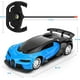 thumbnail image 4 of Coche eléctrico a control remoto HUOGUO a escala 1/24 para niños, azul, 4 of 5