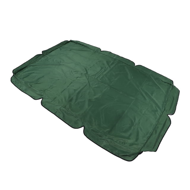 Swing Canopy Replacement, Stylish Outdoor Swing Canopy Cover Sun Protection Weather Resistant 420D Oxford Cloth 4 Reinforced Straps For Courtyard Red,Dark Green,Beige,Brown,Black