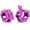 Pink, variant on Olympic Barbell Clamps Collars Quick Release Pair Weight Clips for 2 inch Barbell BLUE
