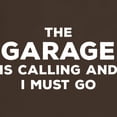thumbnail image 3 of CafePress - The Garage Is Calling T Shirt - Men's Classic Graphic Cotton T-Shirt, 3 of 4