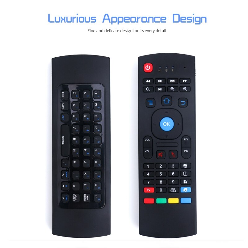2.4G Fly Air Mouse Raspberry pi 3 Wireless Keyboard Remote ...