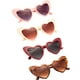 thumbnail image 1 of Gafas de sol Frienda en forma de corazón con forma de ojo de gato vintage con bolsa de tela, 1 of 7