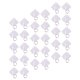thumbnail image 1 of EXHUMKY 60Ud Etiquetas De Llaves Acrílicas Para Identificación Con Anillo Resistente Para Hogar Hotel Y Equipaje, 1 of 8
