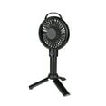 Mainstays 4Inch Mini USB Rechargeable Portable Handheld Fan in Black