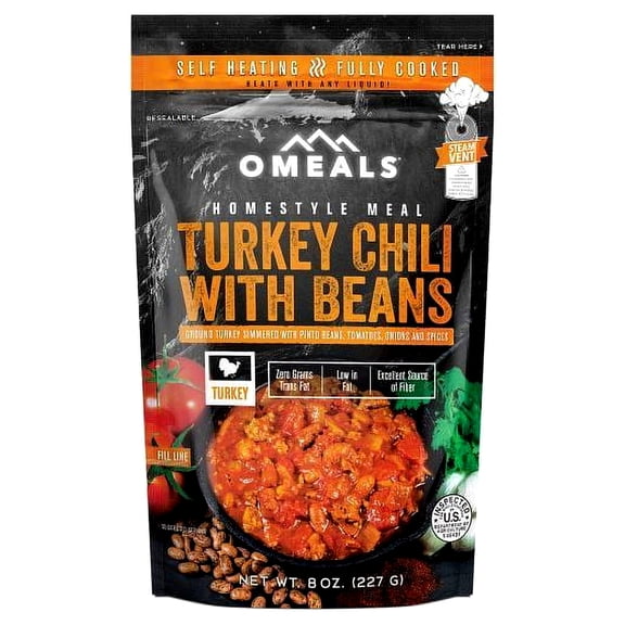 Omeals Turkey Chili with Beans