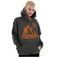 thumbnail image 3 of Log Off Nature Outdoors Hike Camping Hoodie Sweatshirt Women Men Brisco Brands S, 3 of 6