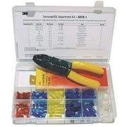 3m Wire Terminal Kit,Nylon,22 AWG,10 AWG SDTK-1