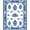 Blue And White, Pattern 2, variant on ODIKA 8'x10' Chinoiserie Blue Washable Area Rug Durable, Non-Slip for Living Room, Under Sectional, Family