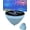 1PC, variant on Solar Floating Pool Light with Fish Projection Solar Powered LED RGB Floating Lamp Waterproof Color Changing Fish Pattern Decor for Swimming Pool Hot Tub Patio Party and Garden Display Lights